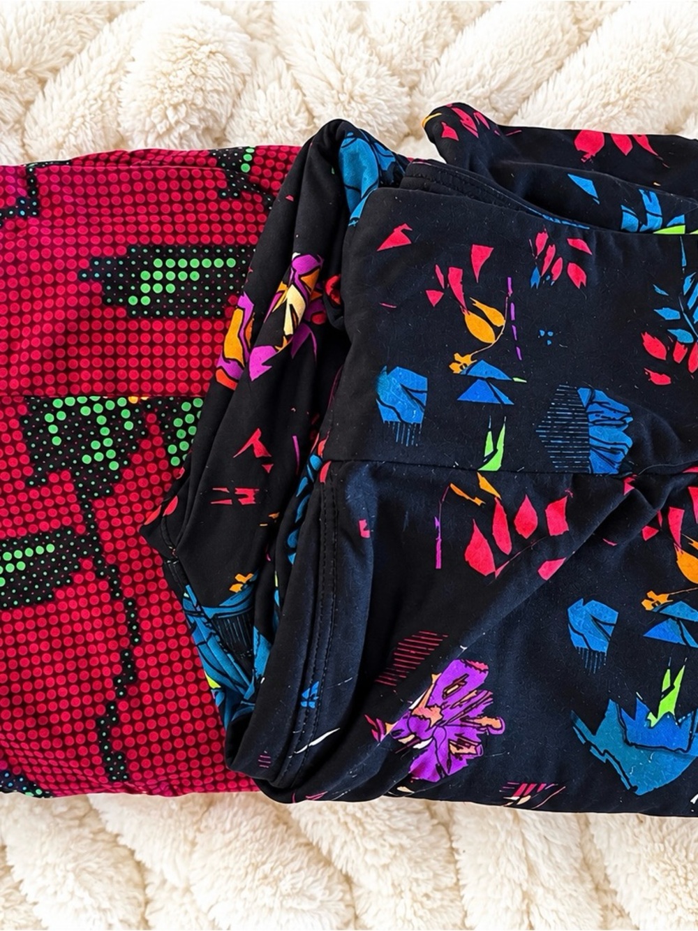 LuLaRoe Leggings OS – Colorful Mixed Print Bundle